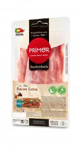 Extra thin Sliced Rindless Bacon Extra Quality, 150gr